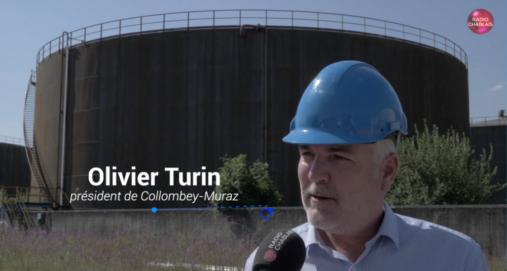 DÉMANTÈLEMENT DE LA RAFFINERIE DE COLLOMBEY Commune de Collombey